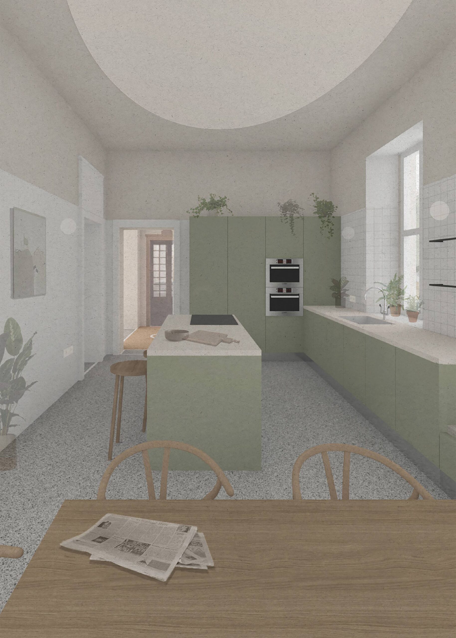 From render to reality: restoring a 19th century villa