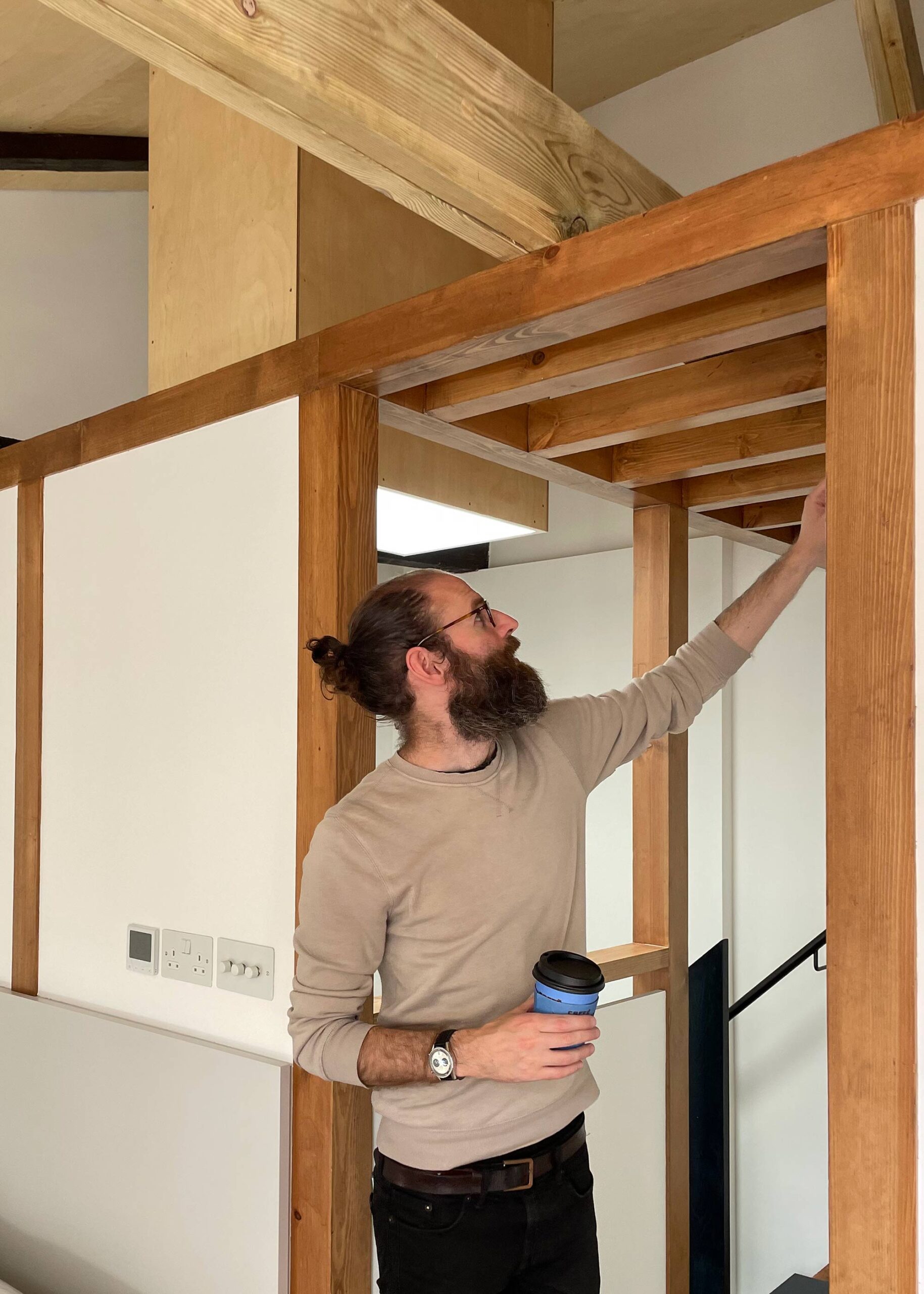 Visiting our Knightsbridge mews project