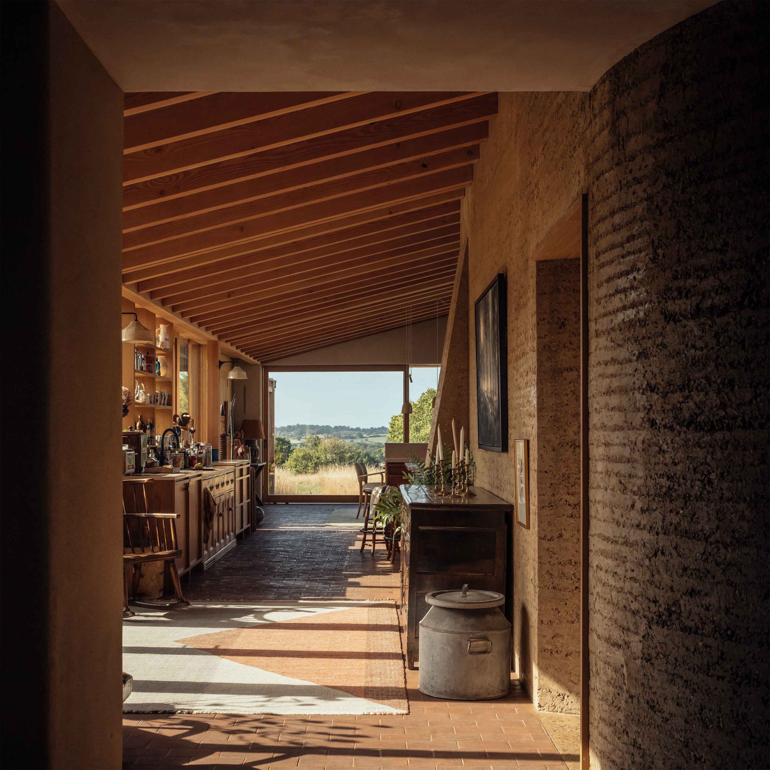 Rammed Earth House