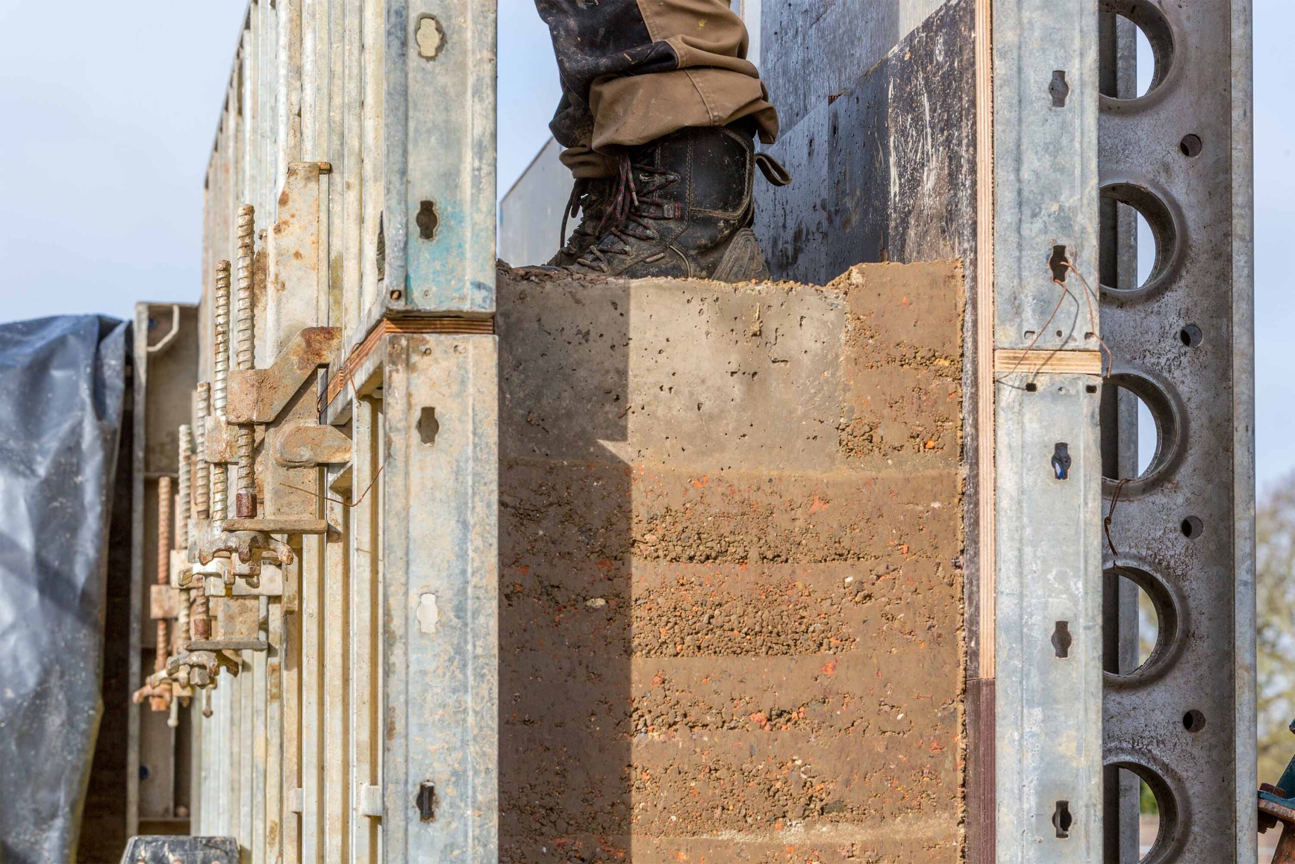 Rammed Earth House