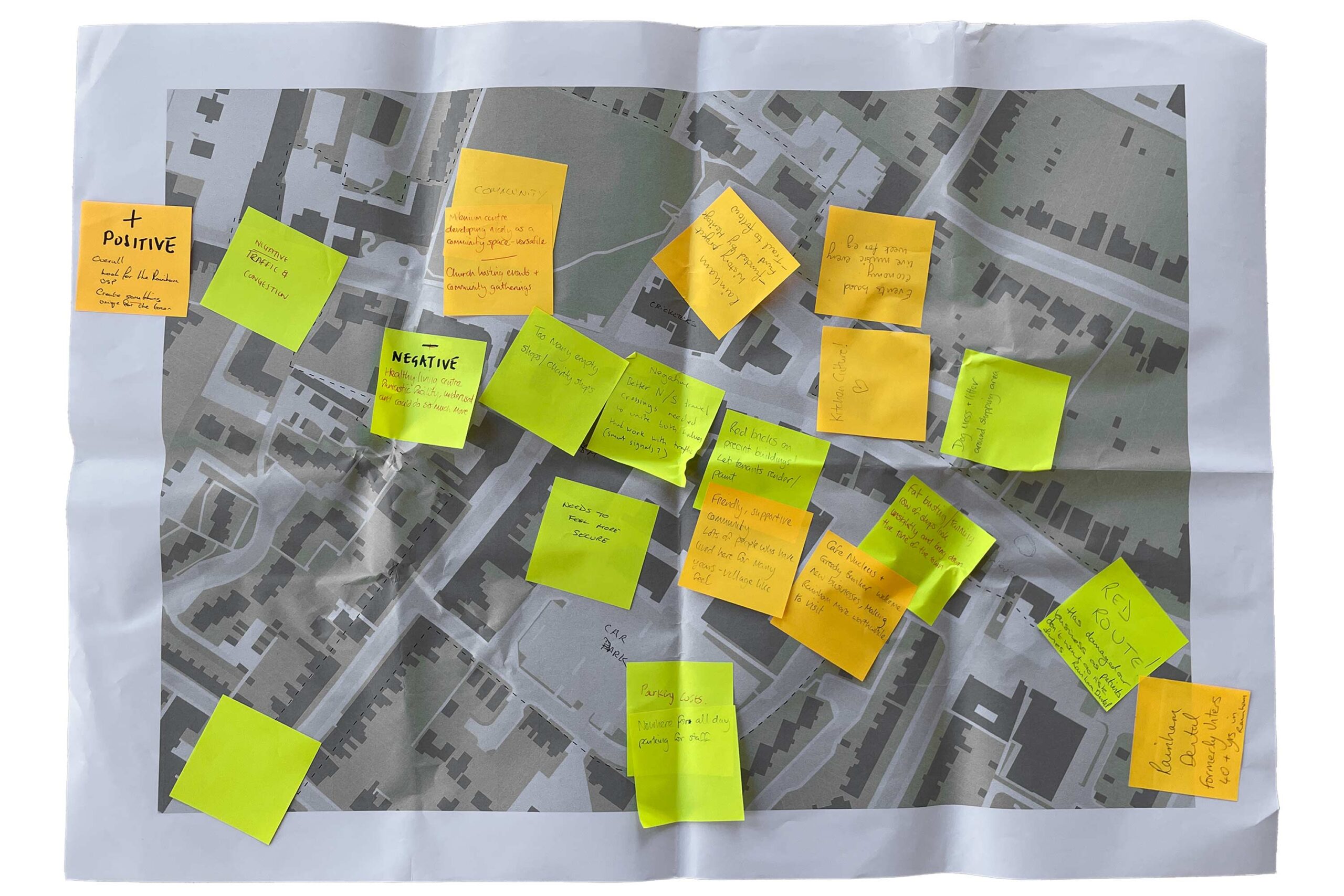 Community consultation for new town centre