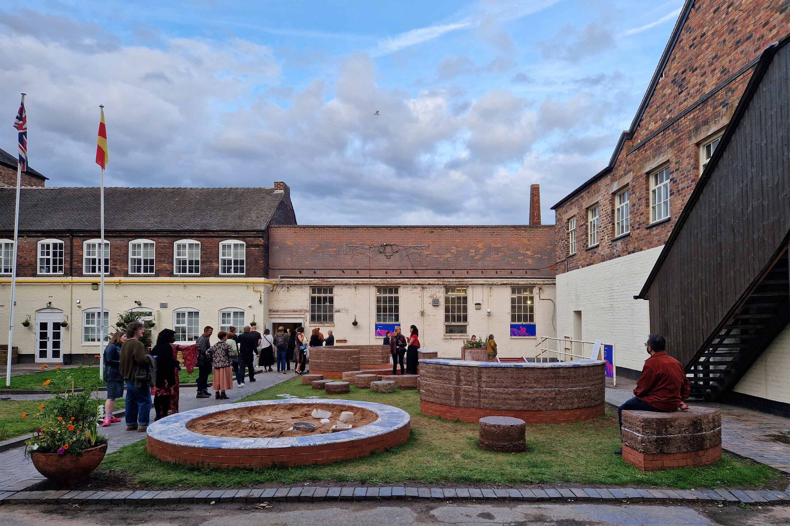 British Ceramics Biennial opening!