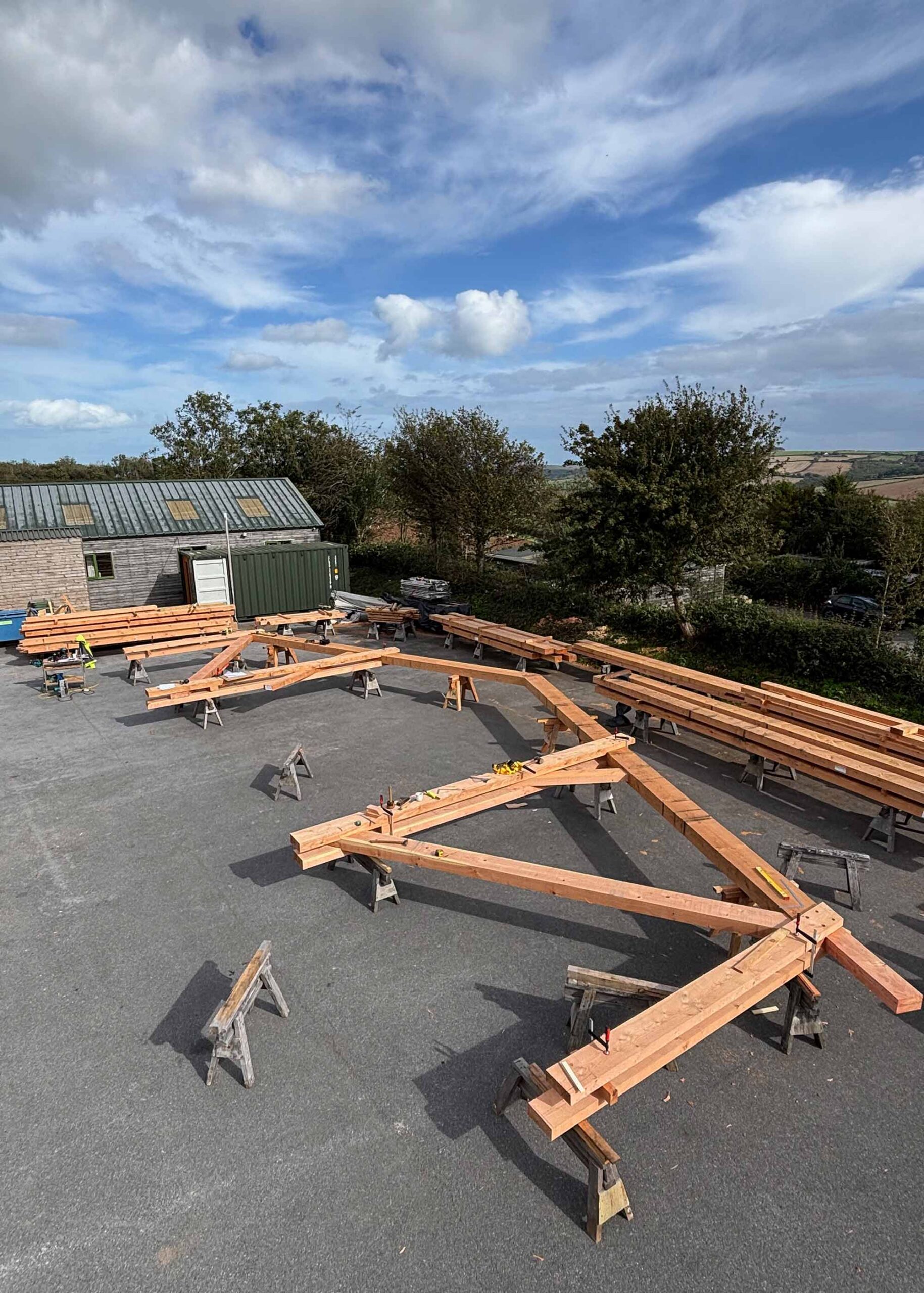 Site progress at Titch Hill Winery